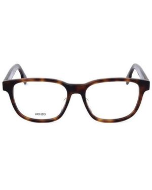 KENZO Square Frame Glasses - White