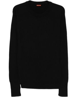 Barena Ribbed Crew-Neck Jumper - Black