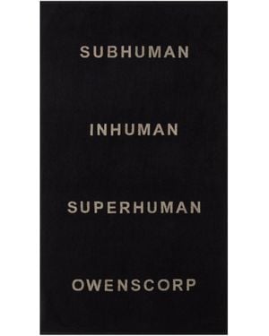 Rick Owens Beach Towel - Black
