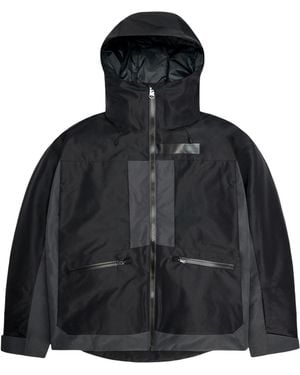 Rains Long-Sleeve Zip-Up Jacket - Black