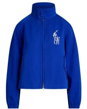 Polo Ralph Lauren Polo Pony-Embroidered Jacket - Blue