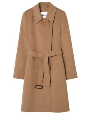 Burberry Cashmere Coat - Brown