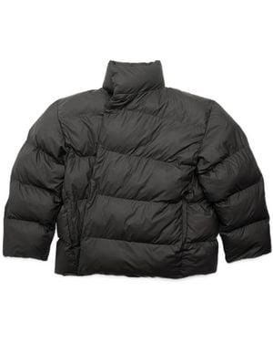 Balenciaga Nylon Puffer Jacket - Black