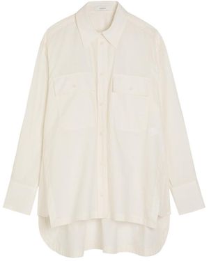 JOSEPH Cotton-Poplin Shirt - White