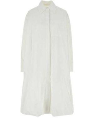 Jil Sander Poplin Shirt Dress - White