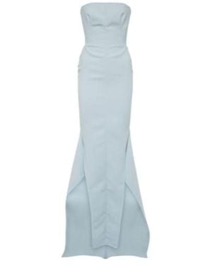 Maticevski Notorious Crepe Corset Gown - Blue