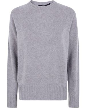 Seventy Cashmere Round Neck Jumper - Grey