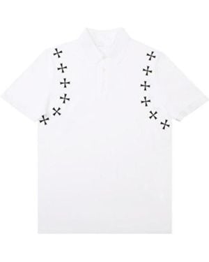 Neil Barrett Logo Polo Shirt - White