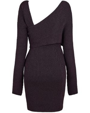 Bottega Veneta Knitted Dress - Blue