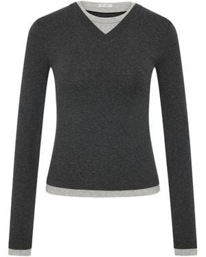 St. Agni Long-Sleeved T-Shirt - Black