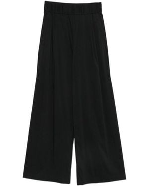 Semicouture Jhonny Cotton Trousers - Black