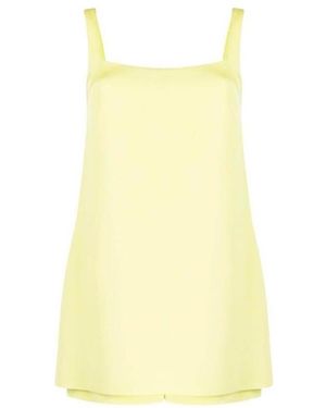 Valentino Sleeveless Playsuit - Yellow