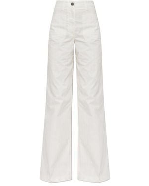 Etro Belt Loop Jeans - White