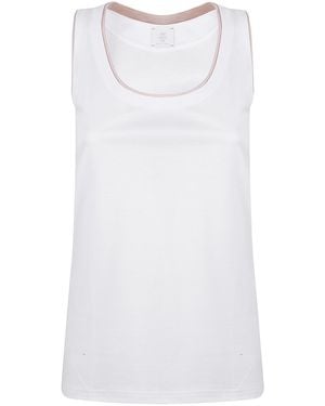 Eleventy Sleeveless Top - White