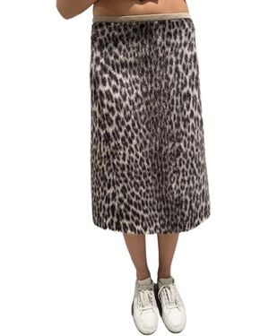 Max Mara Patterned Skirt - Multicolour