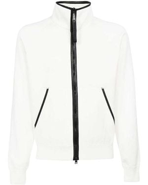 Tom Ford Long-Sleeved Casual Jacket - White