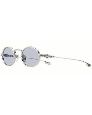Chrome Hearts Geometric Sunglasses - White