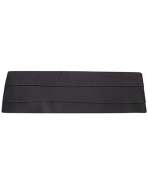 Tom Ford Clasp Fastened Satin Cummerbund - Black