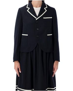 Comme des Garçons Comme Des Garçons Girl Single-Breasted Tailored Blazer - Black