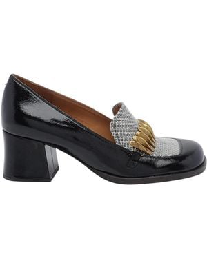Chie Mihara Chunky High Heels - Black