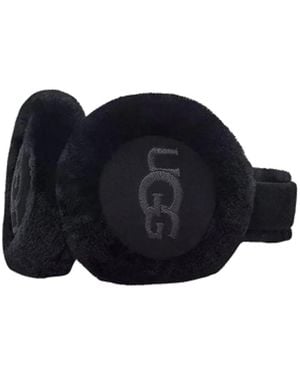 UGG Logo Embroidered Earmuffs - Black