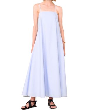 Officine Generale Suspender Dress - Purple