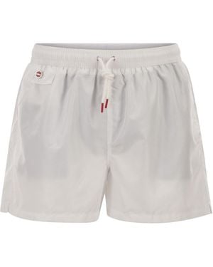 Kiton Short Swim Shorts - Gray