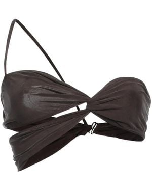 Jacquemus Solid Color Bikinis - Black