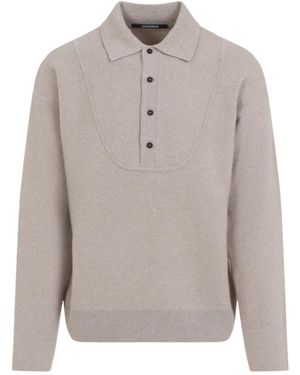 Jacquemus Pallone Vareuse Jumper - Grey