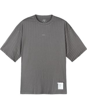 Satisfy Auralite Pleated T-Shirt - Grey
