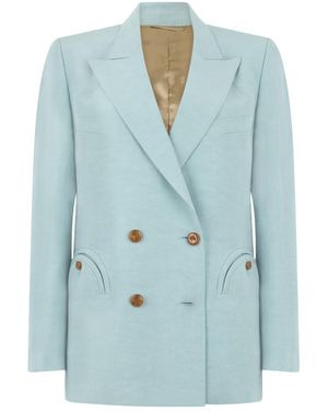 Blazé Milano Blazé Milano Zenith Everynight Oversized Blazer - Blue