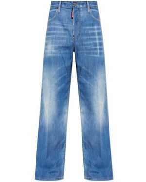 DSquared² Belt Loop Jeans - Blue