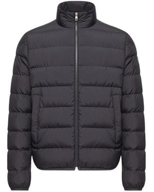 Moncler Baudinet Stand-Collar Puffer Jacket - Grey