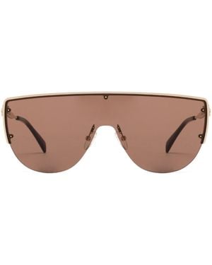 McQueen Eyewear Shiny Sunglasses - Pink