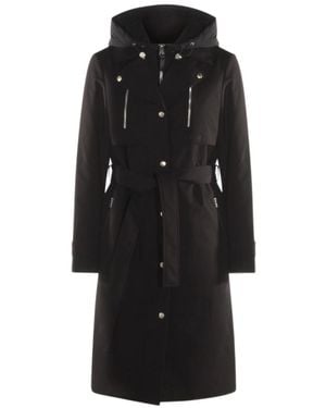Mackage Siobhan Down Trench Coat - Black