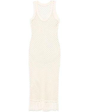 SIR. Cotton Dress - White