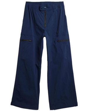 adidas Originals Adidas By Wales Bonner Stretch Cargo Tapered Trousers - Blue