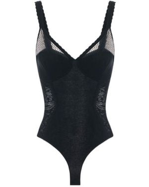Elisabetta Franchi Bodysuit - Black