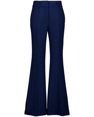 Gabriela Hearst Rhein Flared Trousers - Blue