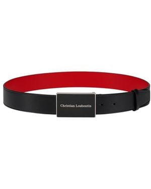 Christian Louboutin Canopy Belt - White