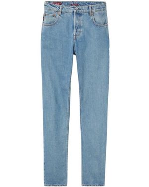 Gucci Straight-Leg Jeans - Blue