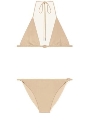 Courreges Courrèges Buckle Bikini - White