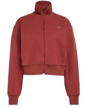 adidas By Stella McCartney Knitted Track Top - Red