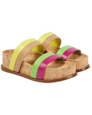 Gabriela Hearst Leather Slippers - Multicolour