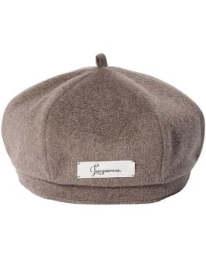 Jacquemus Le Beret Cavallo Hat - Brown