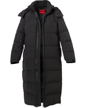 BOSS Long-Sleeved Down Jacket - Black