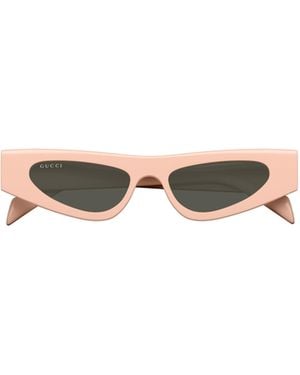 Gucci Eyewear Cat Eye Frame Sunglasses - Multicolour