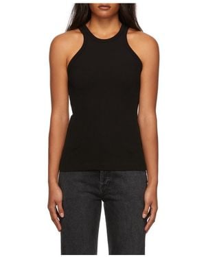 Goldsign Round-Neck Vest - Black