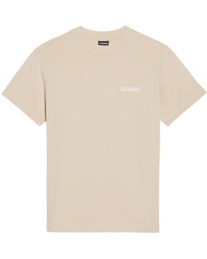 Jacquemus Short Sleeve T-Shirt - Natural