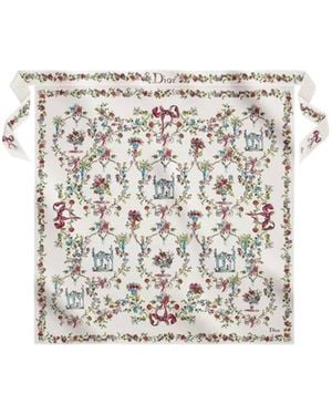 Dior Iviera Arabesque Sarong - White